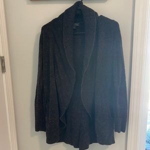 BAREFOOT DREAMS Circle Cardigan CozyChic Lite XS/S Charcoal